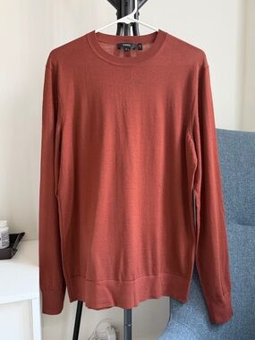 Theory 100% Wool Crewneck Sweater Size M